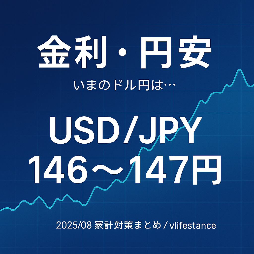 【2025年最新】ドル円146〜147円｜金利と円安の今／家計への影響と守り方